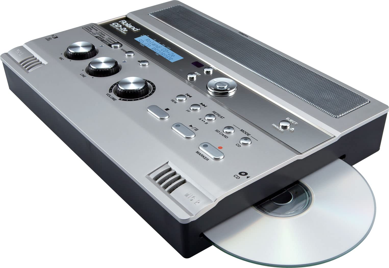 Amazon | Roland SD/CD Recorder CD-2E | ポータブルレコーダー | 楽器