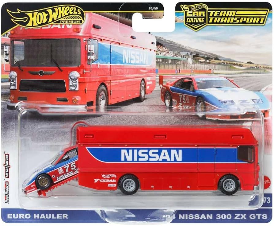 Amazon.com: Hot Wheels Team Transport Nissan Euro Hauler and '94