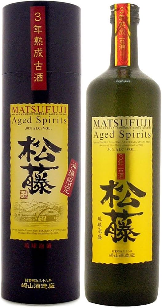 Amazon.co.jp: 琉球 泡盛 お歳暮 松藤 3年古酒30度 限定 720ml 泡盛