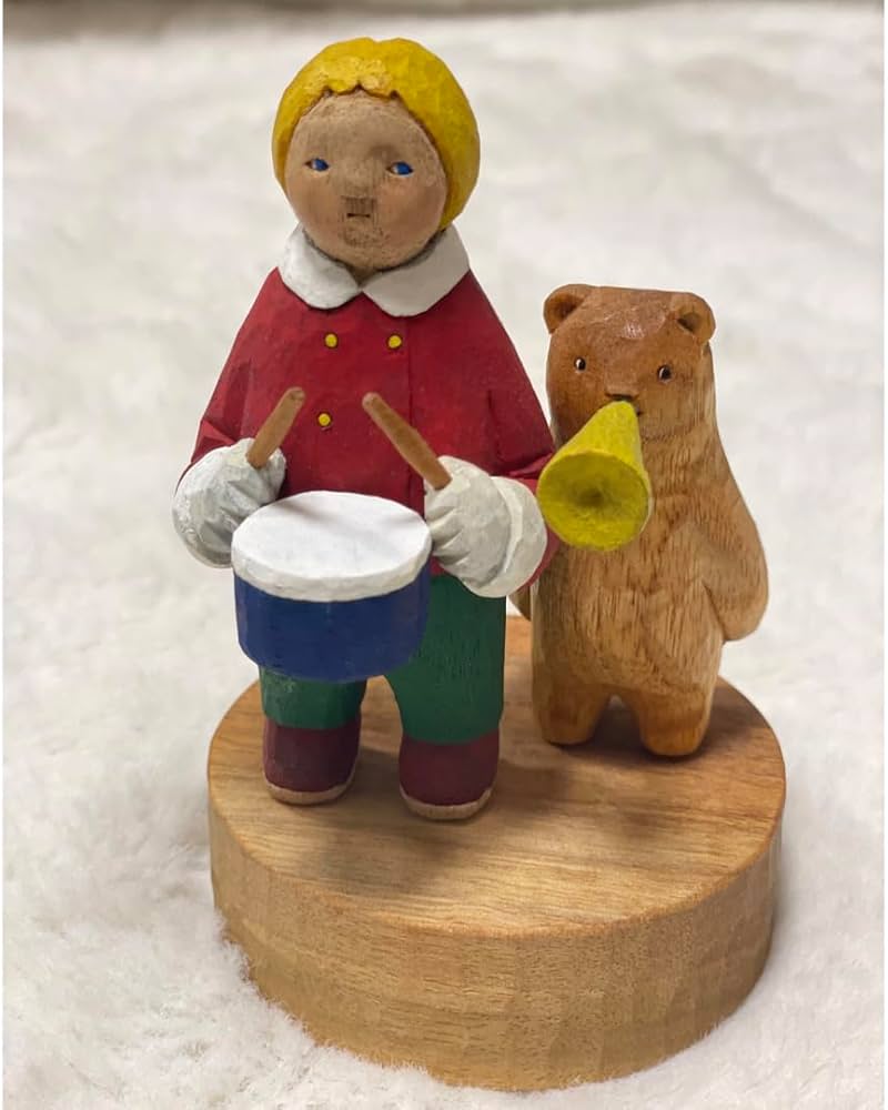 Amazon.co.jp: 江籠正樹 江籠正樹さん 木彫り 男の子 クマ 熊 オブジェ