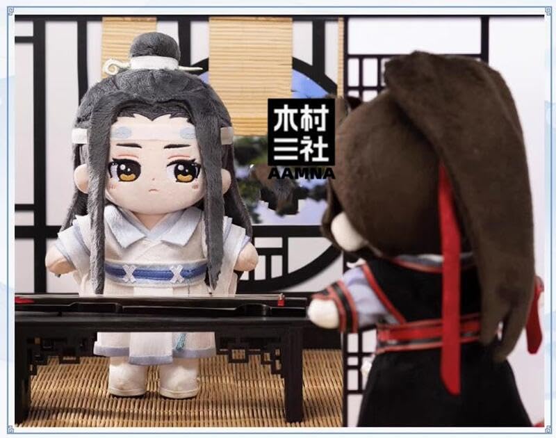 Amazon | 魔道祖師 ぬいぐるみ 20cm 人形 魏無羨 藍忘機 可愛い人形
