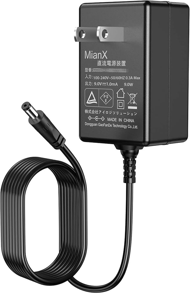 Amazon.co.jp: BOSS ボス用のACアダプター PSA-100S2 Punasi 9V 1A AC