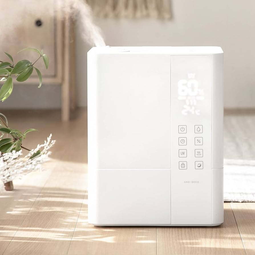 Amazon.co.jp: モダンデコ 加湿器 大容量 6.5L 17畳まで対応 UV除菌