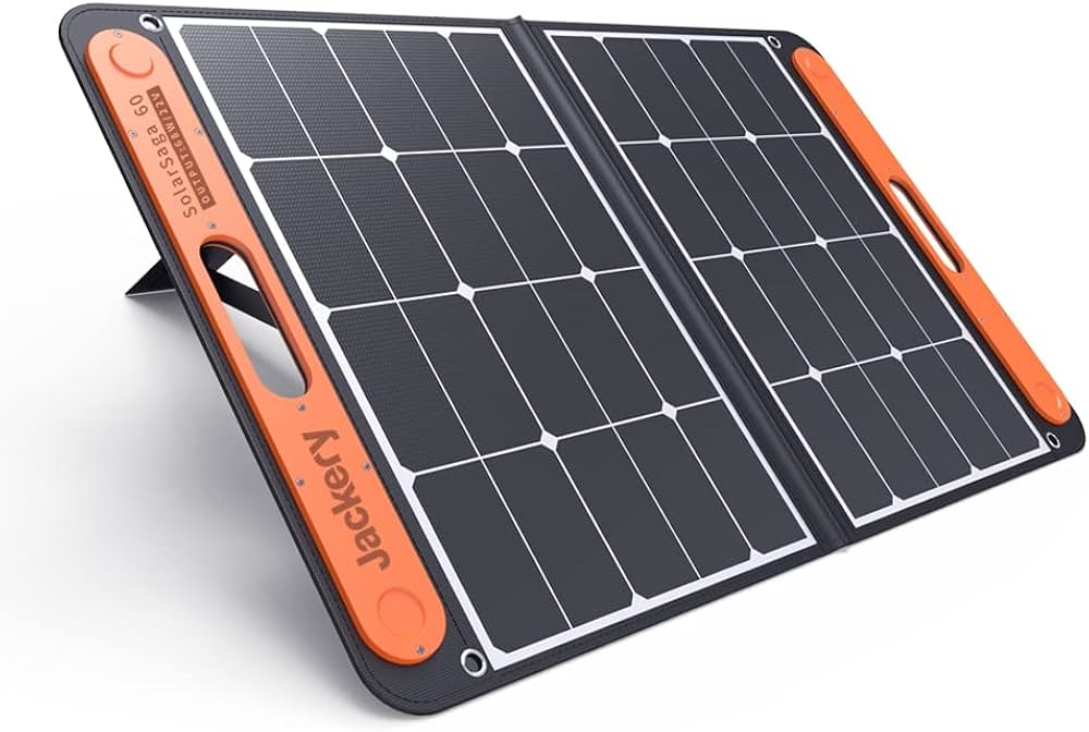 Amazon | Jackery SolarSaga 60 ソーラーパネル 68W ETFE 太陽光パネル