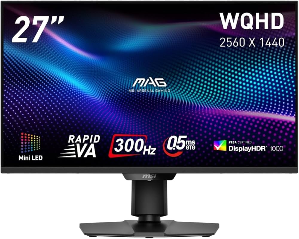 Amazon.co.jp: MSI Mini LEDゲーミングモニターMAG 274QPF X30MV/27