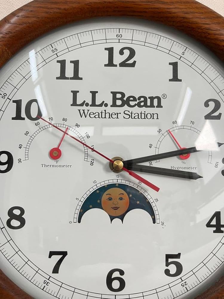 Amazon.co.jp: LL bean壁掛け時計 : ホーム＆キッチン