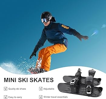 Amazon.co.jp: ミニスキー 板 大人用 ショートスキー スノーフィート全