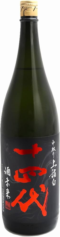 Amazon.co.jp: 十四代 純米大吟醸 酒未来 中取り上諸白 1800ml【2025年