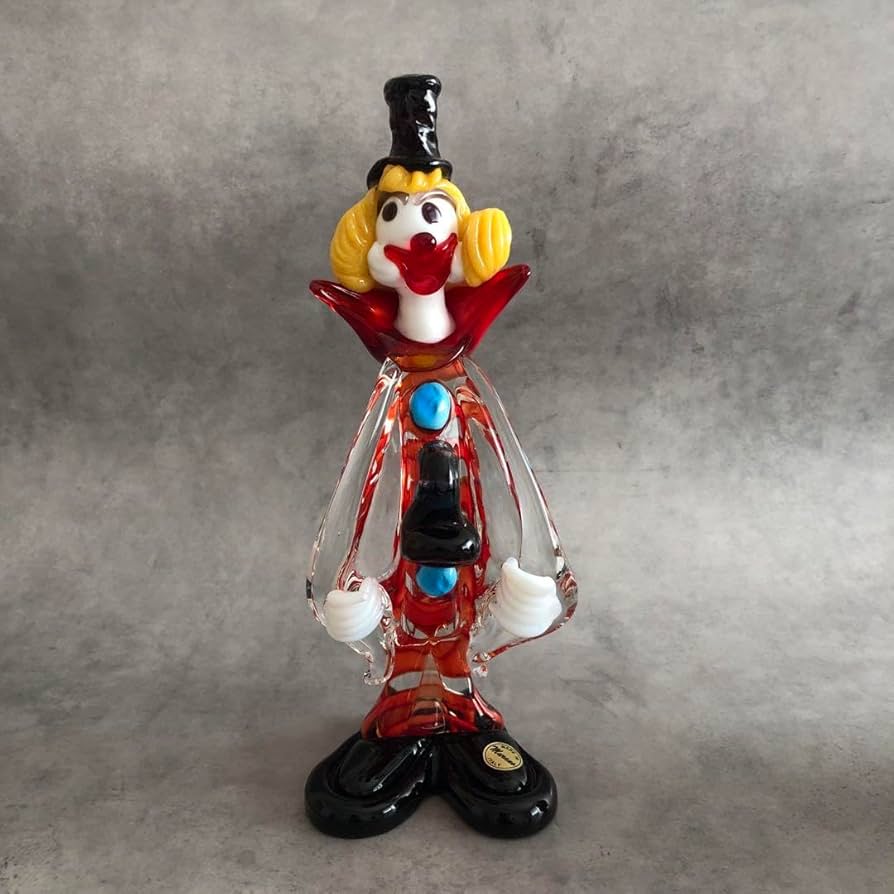 ベネチアンガラス ペアドール ムラーノガラス ダンス イタリア