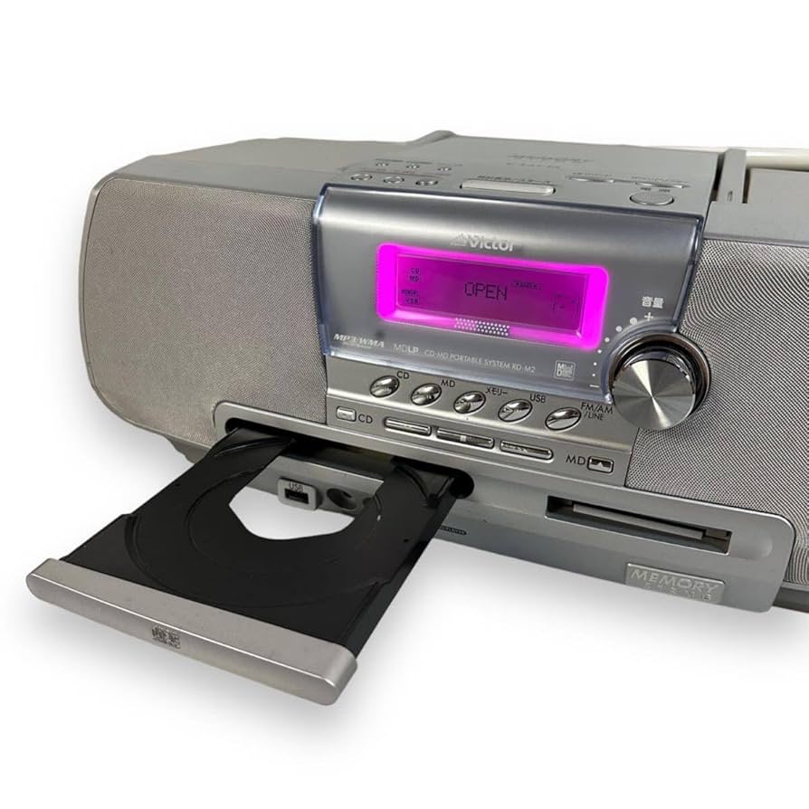 完動品】RD-M2-W Victor Clavia メモリーポータブルシステム Amazon.co