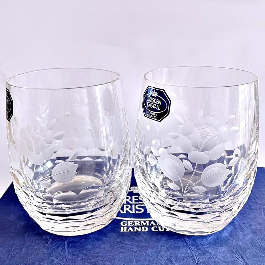 Amazon | #p4 ペア ドイツ DRESDEN KRISTALL ドレスデン クリスタル