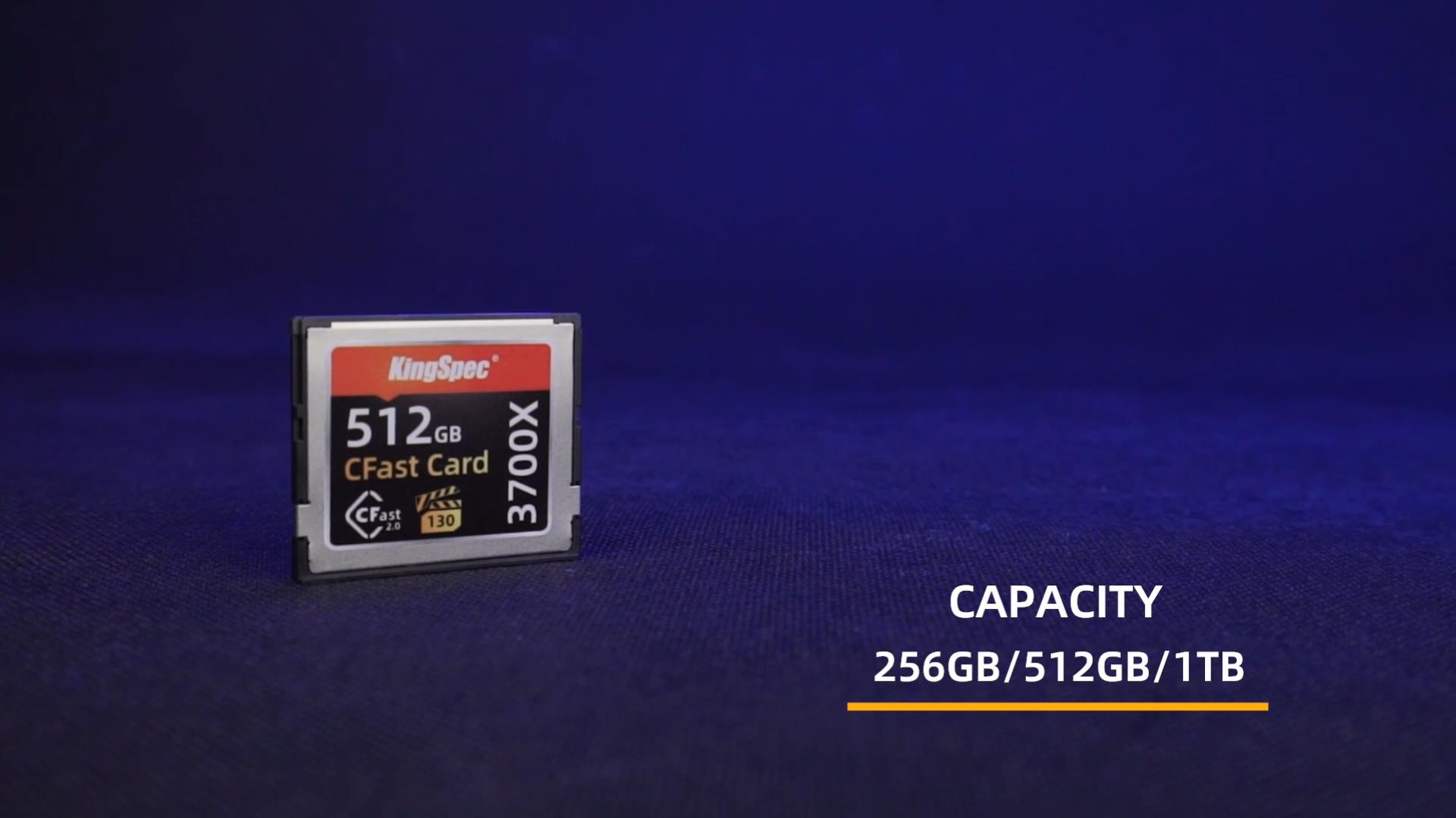 Amazon.com: KingSpec MIXAGE 512GB CFast 2.0 Memory Card VPG130