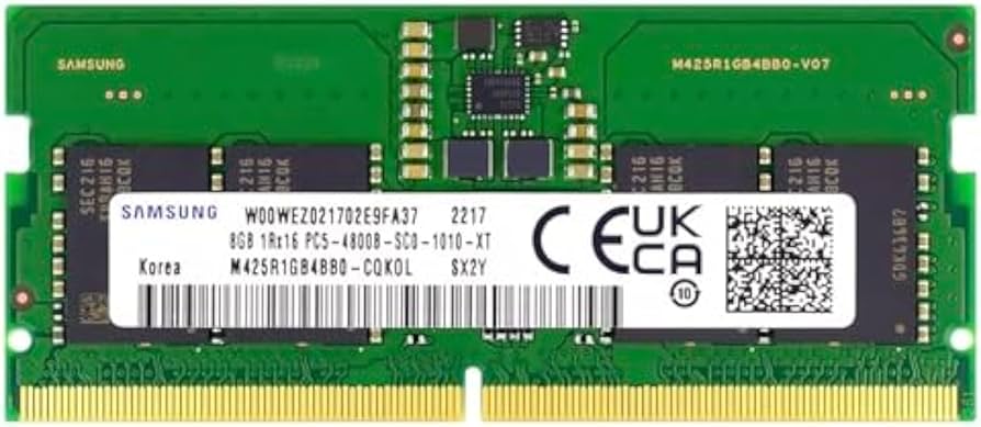 Amazon.co.jp: Samsung 8GB DDR5 4800MHz PC5-38400 SODIMM ノート