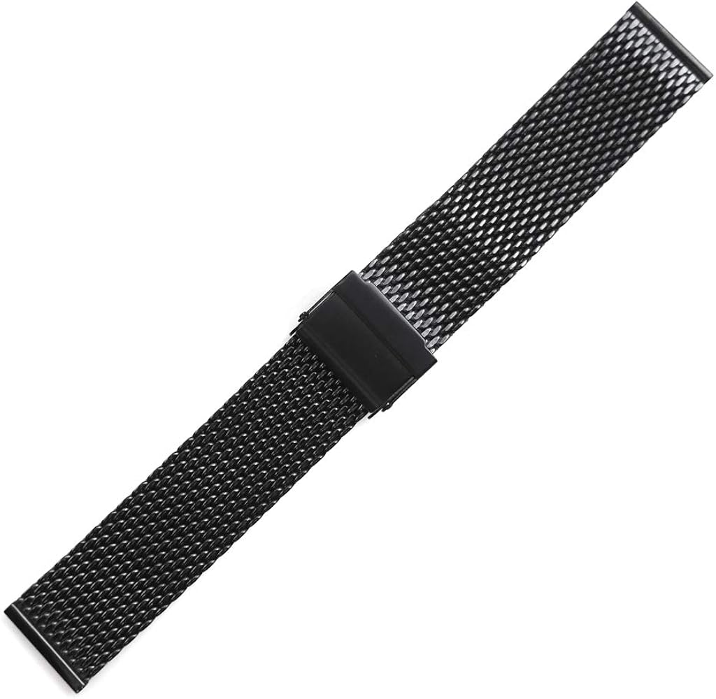 Amazon.co.jp: [HERMANN STAIB] 時計ベルト ミラネーゼ ブレスレット