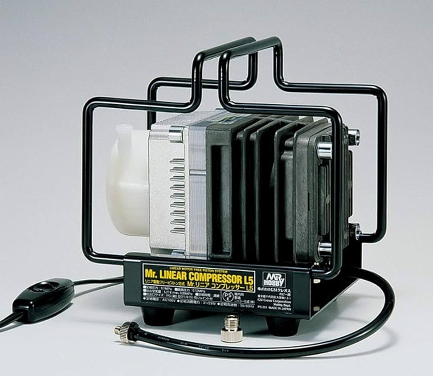 Amazon.co.jp: GSIクレオス Mr.リニアコンプレッサー L5 ホビー用塗装
