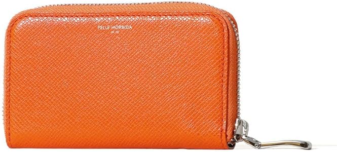 Amazon | [ペッレ モルビダ] キーケース レザー オレンジ | キーケース