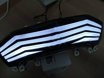 Amazon.co.jp: シグナスX社外ファイバーテールシーケンシャル7色