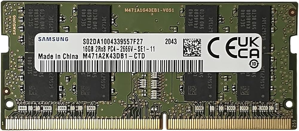 Samsung M471A2K43DB1-CTD 16GB 2Rx8 PC4-2666V-SE1-11 | Amazon.com.br
