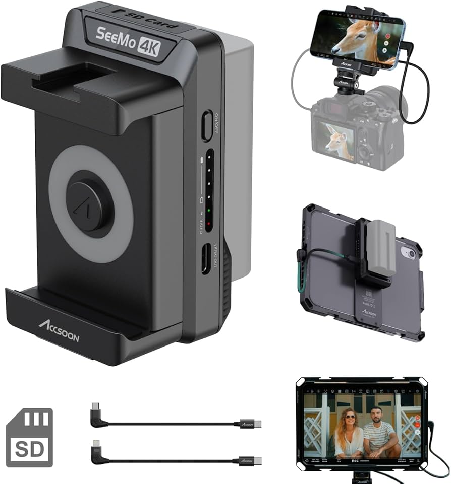 Amazon.com : Accsoon SeeMo 4K HDMI Adapter Video Transmission