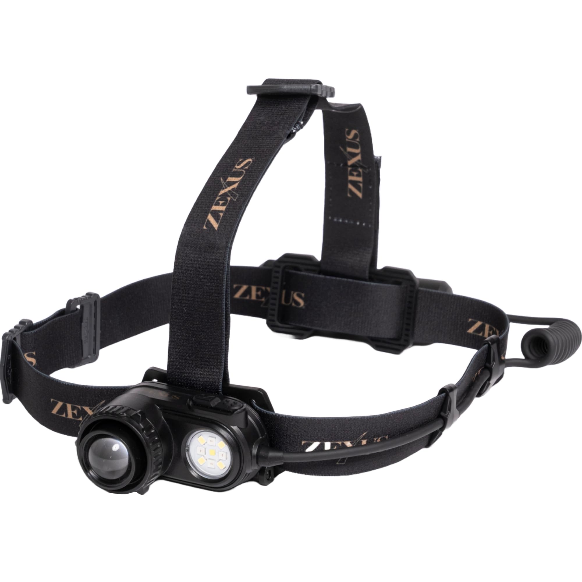 Amazon.co.jp: ZEXUS(ゼクサス) LED ヘッドライト ZX-R740 充電式