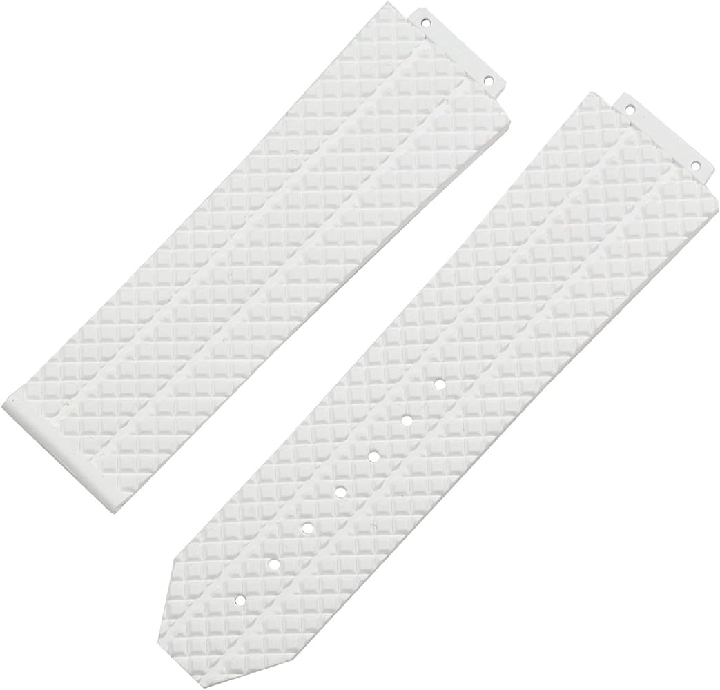 Amazon.co.jp: [ウブロ] 純正 替ベルト 301用 ホワイト ラバーベルト