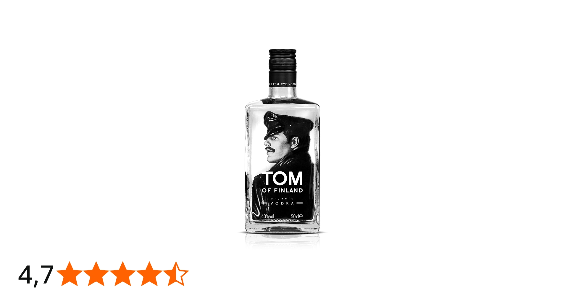 Tom of Finland Tom Of Finland Organic Vodka - 500 ml : Amazon.it