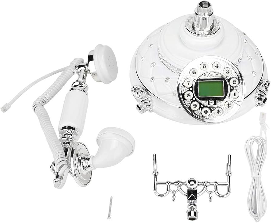 オニキス製クラシックアンティーク電話2台セット オニキス製クラシック