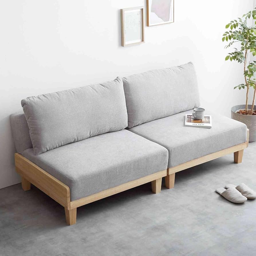 Amazon｜家具350 ソファー ベッド 2人掛けソファ 幅178 リクライニング