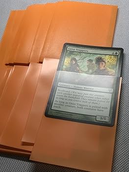 Amazon.co.jp: Lenayuyu オレンジカードスリーブ トップローダー