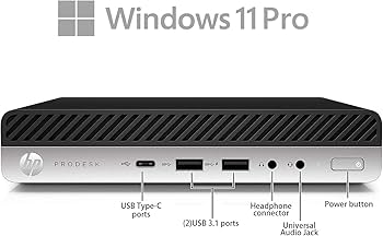 Amazon.com: HP Prodesk 600 G3 Mini Desktop PC, with Core i3-7100