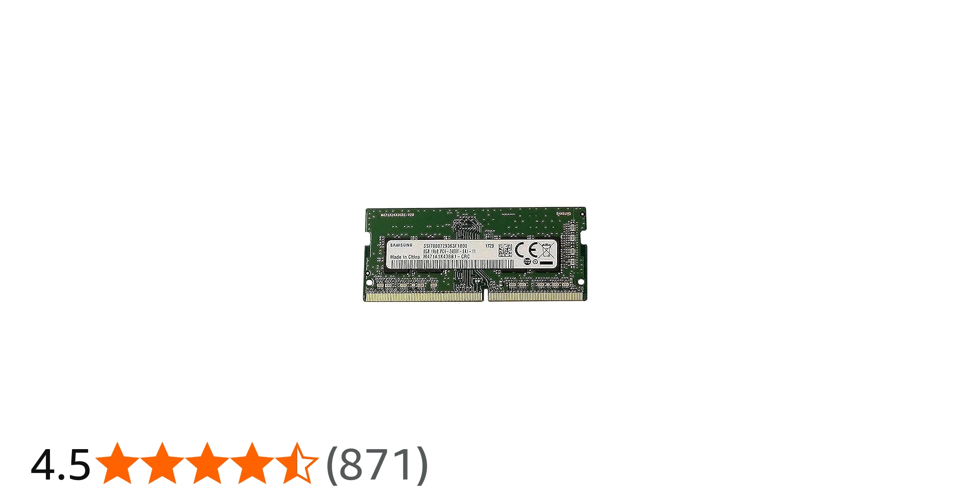 Amazon.co.jp: サムスン(SAMSUNG) PC4-19200S (DDR4-2400T) 8GB SO