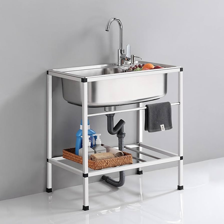 Amazon.co.jp: 簡易流し台，ガーデンシンク，ステンレスシンク