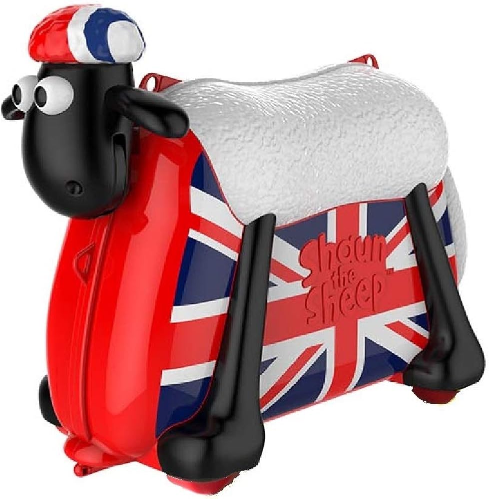 Amazon | [saipo] ひつじのショーン 乗って遊べる 子ども スーツケース