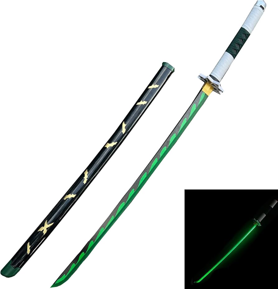 Amazon.co.jp: おもちゃ 飾り 日輪刀 ヒノカミ神楽 鬼滅の刃 時透 無