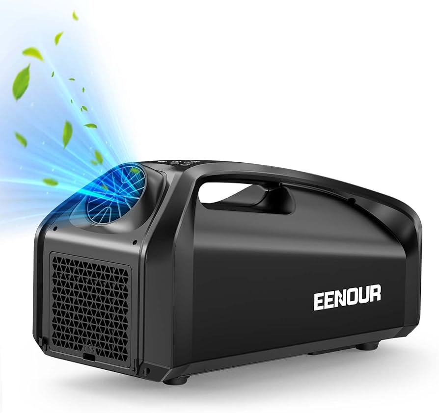Amazon | EENOUR QN750 ポータブルエアコン デュアル換気システム 冷房