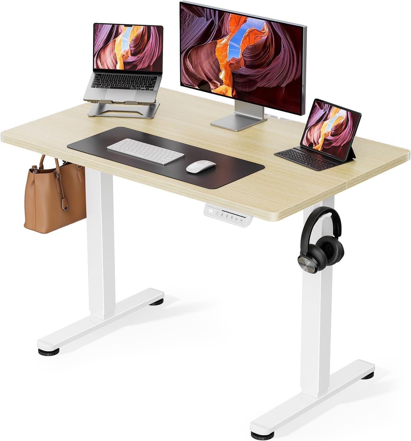 Amazon | ErGear 電動 オフィスワークテーブル 昇降式デスク