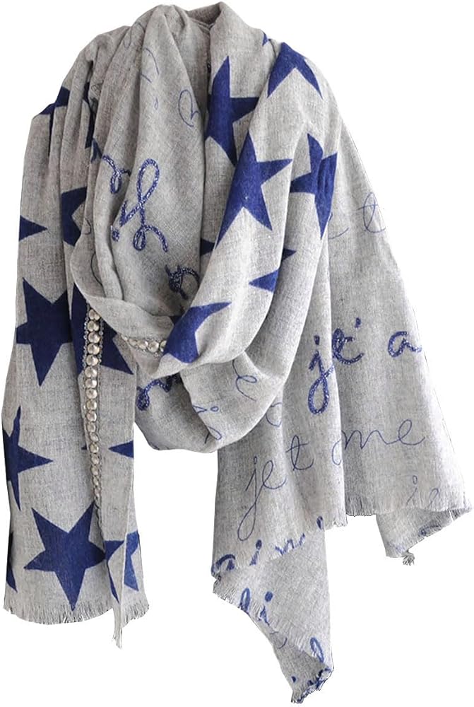 Amazon | [Citrus] シトラス ストール レディース 大判 ウール 冬