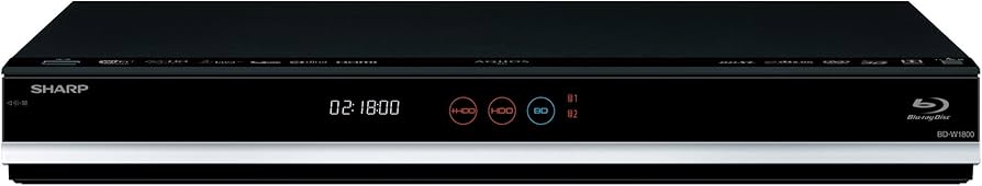 Amazon | シャープ 1TB 2チューナー ブルーレイレコーダー AQUOS BD