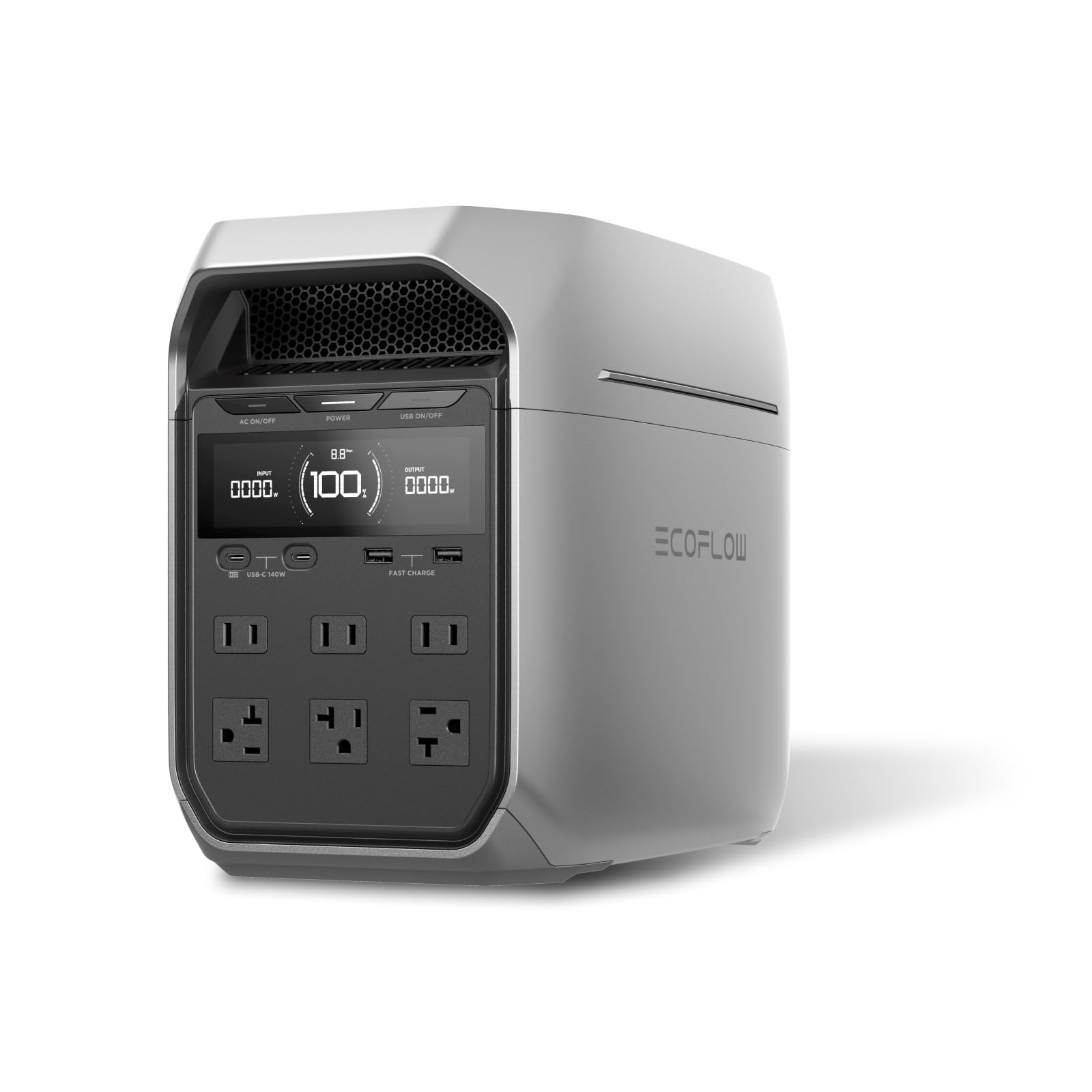 Amazon.co.jp: EcoFlow DELTA 3 Plus ポータブル電源 1024Wh 業界最速