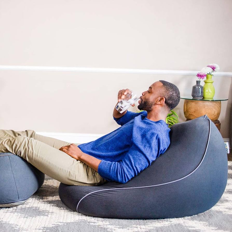 Amazon.co.jp: Yogibo Lounger ヨギボーラウンジャー ネイビーブルー