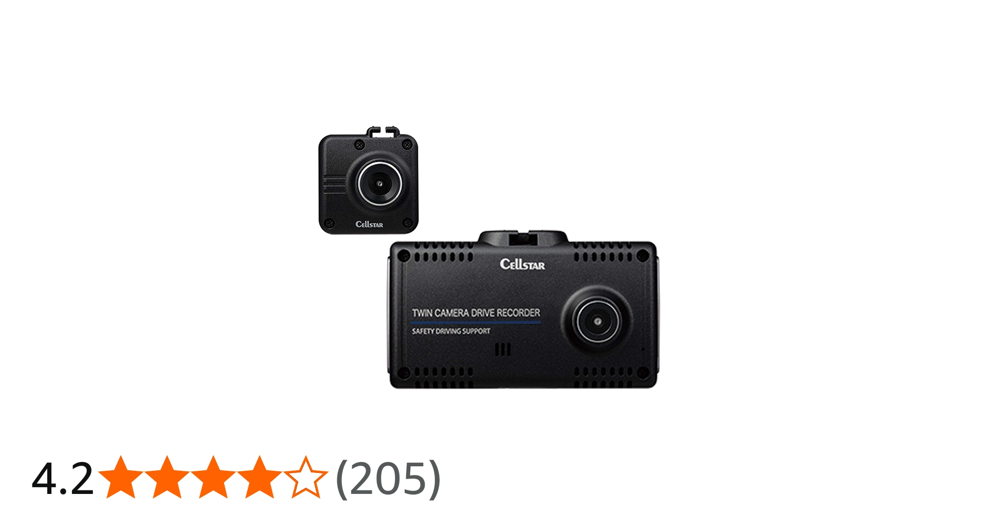 Amazon | セルスター ドライブレコーダー 前後2カメラ CS-91FH 200万