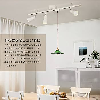 Amazon.co.jp : 共同照明 4個セット ダクトレール用 スポットライト