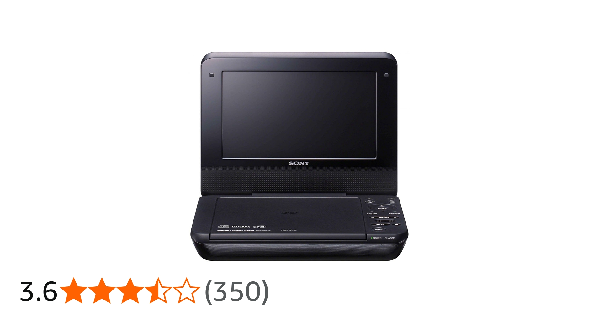 Amazon | ソニー 7V型 ポータブルDVDプレーヤー ブラック DVP-FX780 BC