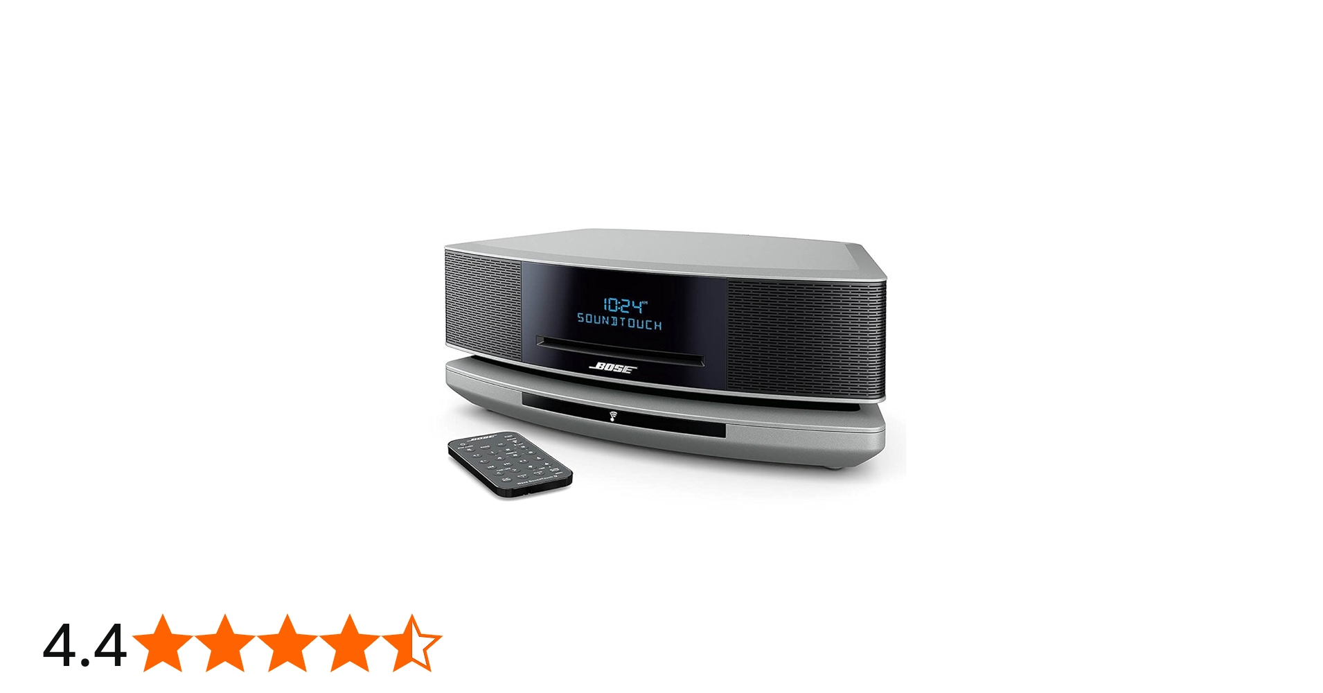 Bose Wave SoundTouch Music System IV, works with Alexa - Platinum