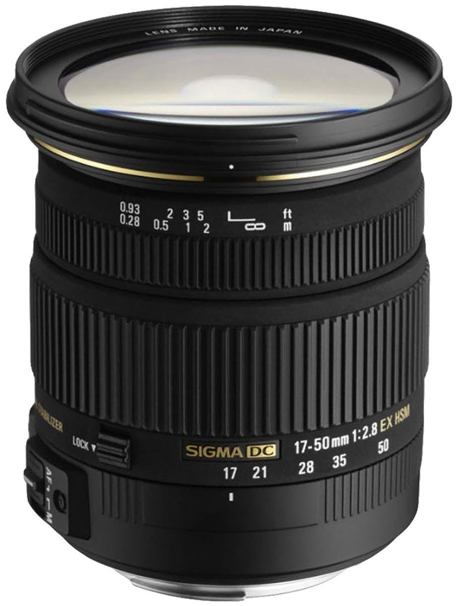 Amazon.com : Sigma 17-50mm f/2.8 EX DC OS HSM FLD Large Aperture