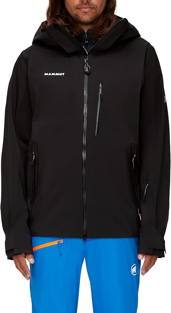 Mammut Stoney HS Jacket - Men's Black/White Small at Amazon Men's