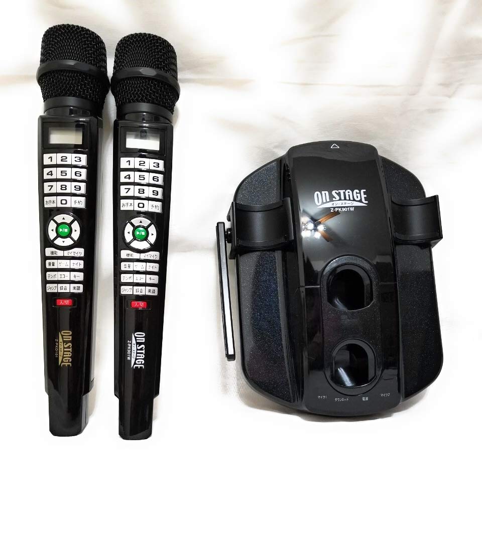 Amazon | オン・ステージ パーソナルカラオケ（シングル）Z-PK901W(K