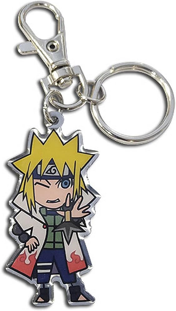 Amazon.com: Naruto Shippuden - Minato Metal Keychain : Clothing