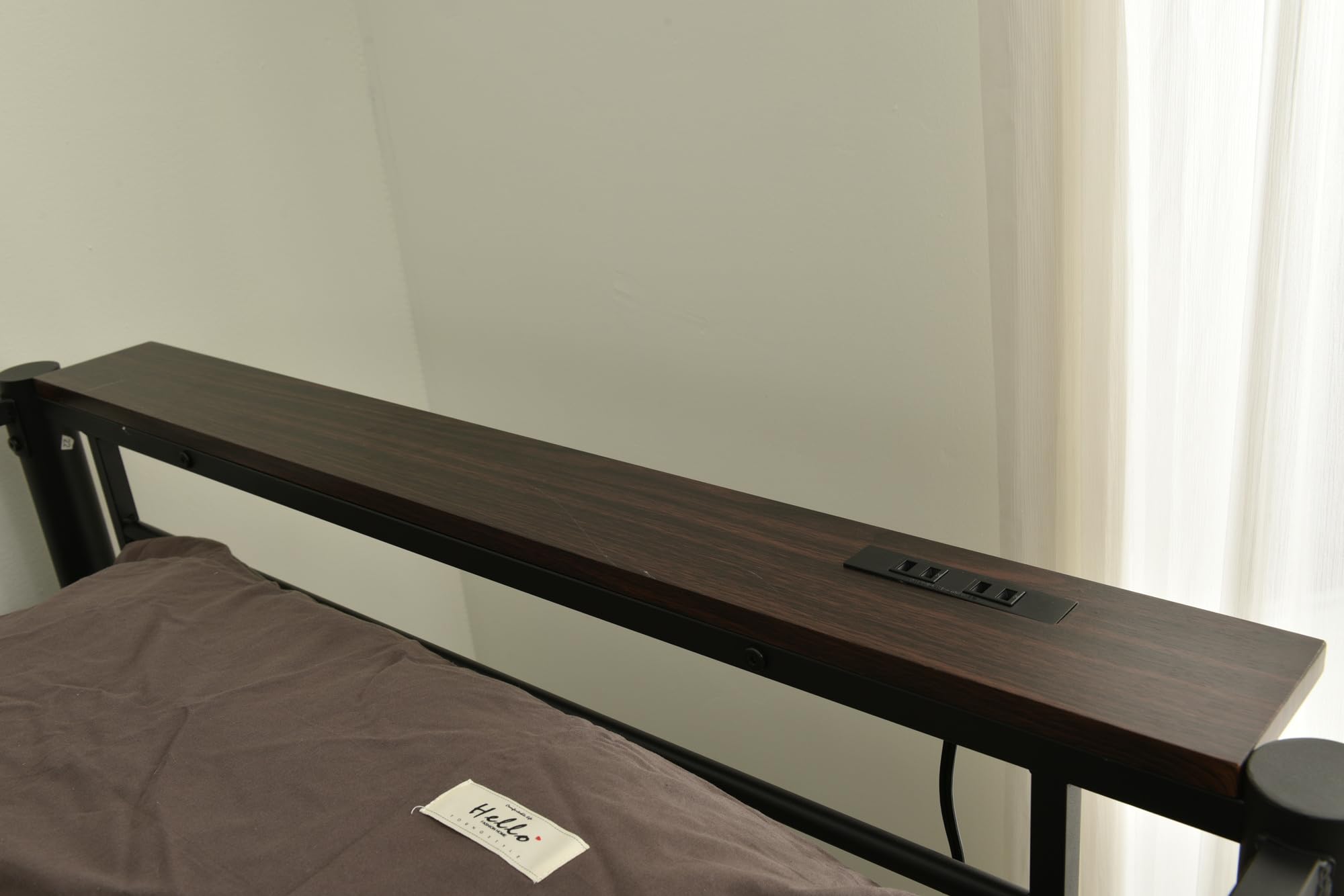 Amazon｜ロフトベッド パイプベッド 2段ベッド 宮付き 収納棚+デスク+