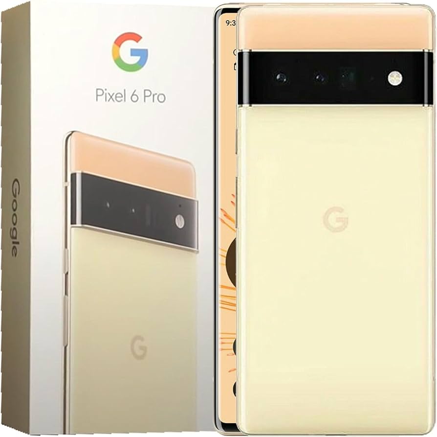 Amazon | 【整備済み品】 Google Pixel 6 Pro GF5KQ 128GB Sorta Sunny